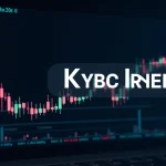 The image shows a stylized interface for a crypto trading website, illustrating key elements for building one.